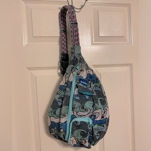 Kavu Ocean Waves Rope Sling Bag